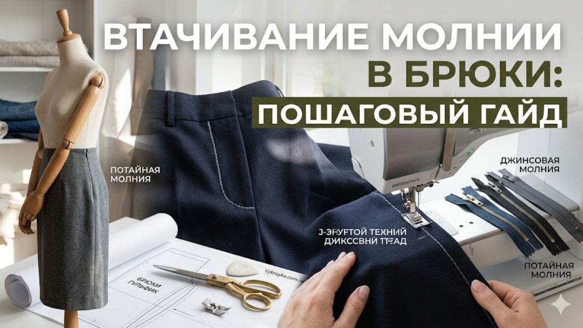 Як вшити блискавку в штани або спідницю: Покроковий гайд для ідеального результату