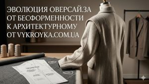 Еволюція оверсайзу 2026 року: від безформності до архітектурного обсягу від Vykroyka.com.ua