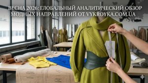 Весна 2026: Глобальний аналітичний огляд модних напрямків від Vykroyka.com.ua