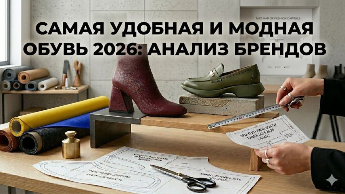 Найзручніше та наймодніше жіноче взуття 2026 року: архітектурний комфорт та аналіз брендів від Vykroyka.com.ua