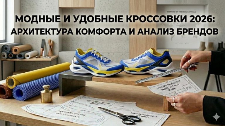 Модні та зручні кросівки відомих брендів 2026: архітектура комфорту від Vykroyka.com.ua
