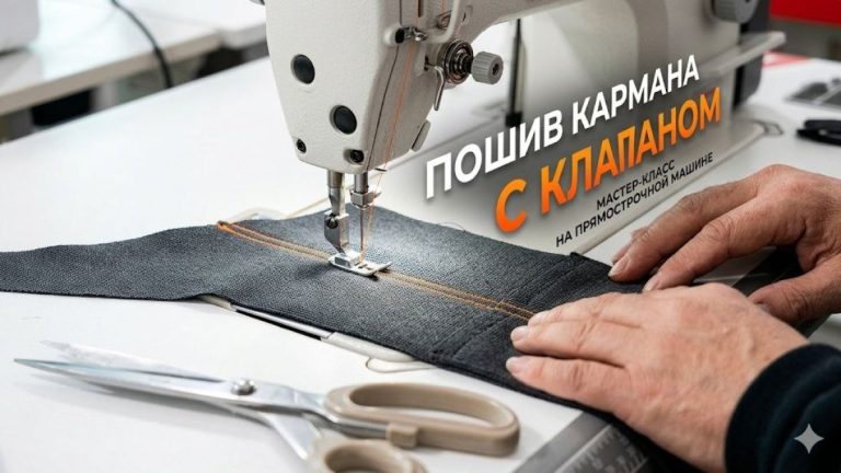Пошиття кишені із клапаном | Протокол 2026 | Vykroyka.com.ua