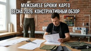 Конструювання чоловічих штанів карго 2026: Артикуляція колінного вузла та технологія об’ємних портфельних кишень