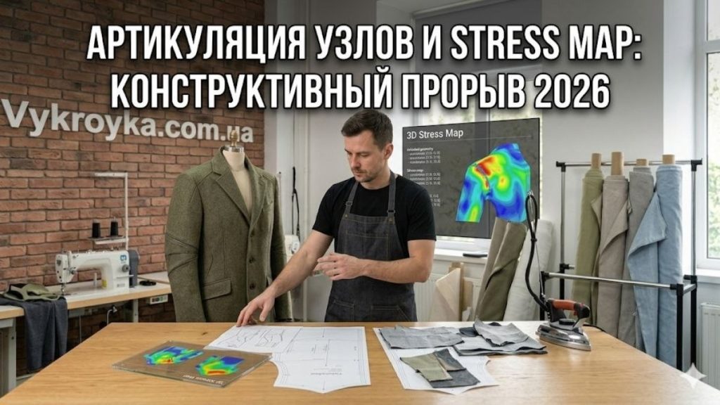Артикуляція вузлів та Stress Map: Технології майбутнього у конструктивному пошитті 2026