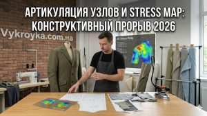 Артикуляція вузлів та Stress Map: Технології майбутнього у конструктивному пошитті 2026