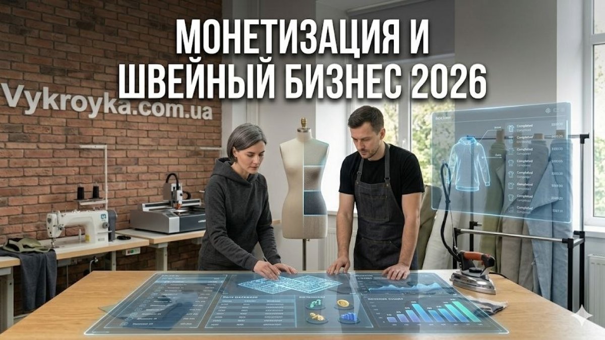 Монетизация и швейный бизнес 2026: Экономика данных и микропроизводств