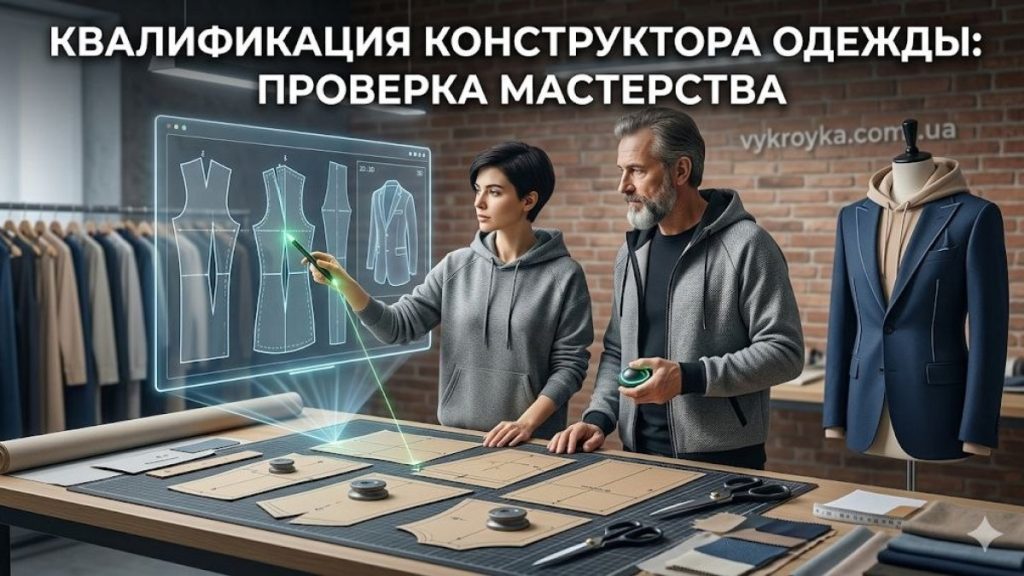 Як визначити реальну кваліфікацію конструктора одягу для роботи «вручну»