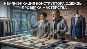 Як визначити реальну кваліфікацію конструктора одягу для роботи «вручну»