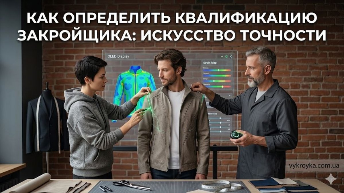 Як визначити кваліфікацію закрійника ательє: практичний гайд | Vykroyka.com.ua