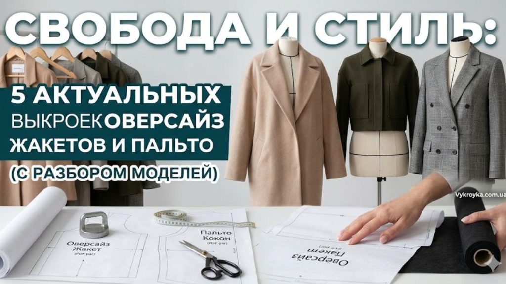 выкройка оверсайз жакета