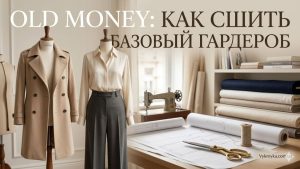 Стиль Old Money 2026: як скласти та пошити базовий гардероб