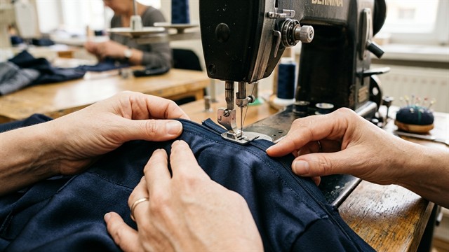 Как красиво и чисто вшить потайную молнию в платье с подкладкой