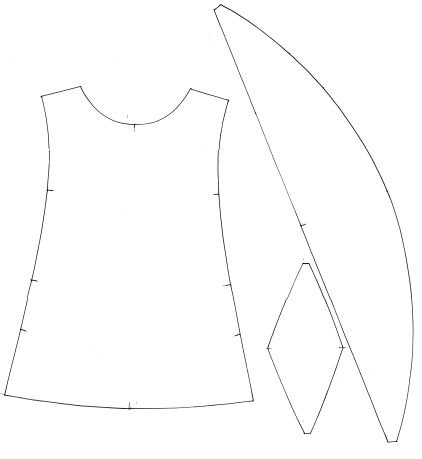 Children's dress pattern – DDD003